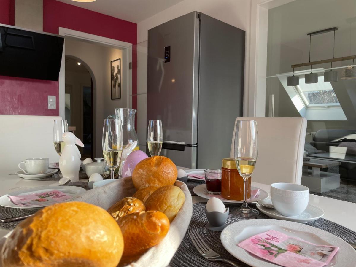 Tolle Ferienwohnung Mit Loggia In Schauenstein 100Qm Bei Hof An Der Saale Frankenwald Exteriér fotografie